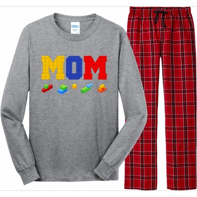 Builder Building Blocks Mom Long Sleeve Pajama Set