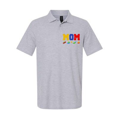 Builder Building Blocks Mom Softstyle Adult Sport Polo