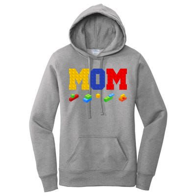 Builder Building Blocks Mom Women's Pullover Hoodie