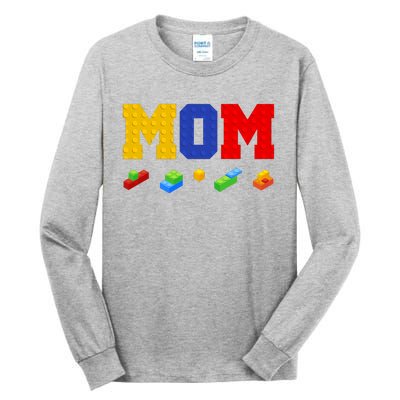 Builder Building Blocks Mom Tall Long Sleeve T-Shirt