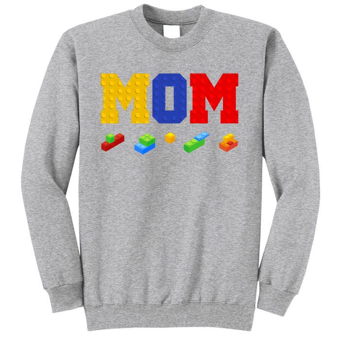 Builder Building Blocks Mom Tall Sweatshirt