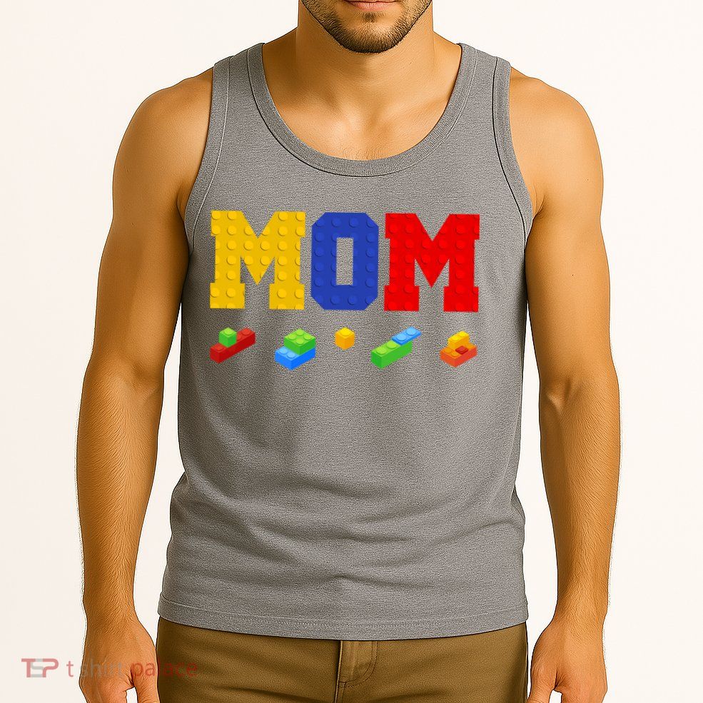Builder Building Blocks Mom Tank Top