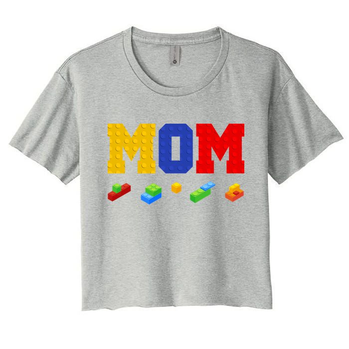 Builder Building Blocks Mom Crop Top
