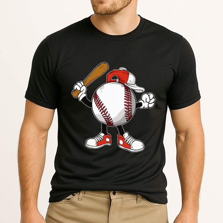 Baseball Boy Cooling Performance Crew T-Shirt