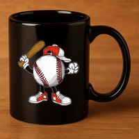 Baseball Boy 11oz C Handle Ceramic Mug
