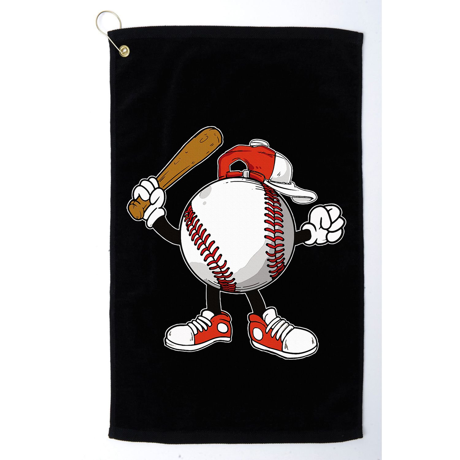 Baseball Boy Golf Towel