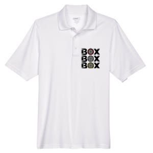 Box Box Box F1 Tyre Compound V2 Car Lover Men's Origin Performance Pique Polo