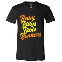 Baby Billys Bible Bonkers V-Neck T-Shirt