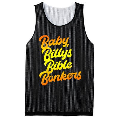 Baby Billys Bible Bonkers Mesh Reversible Basketball Jersey Tank