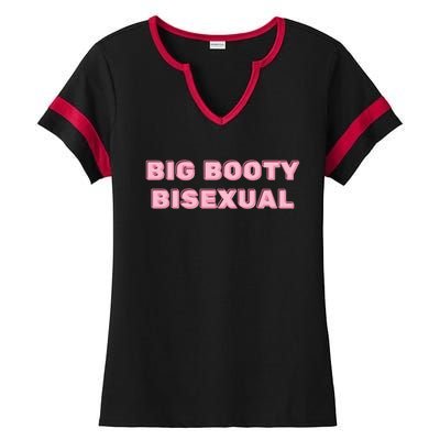 Big Booty Bisexual Baby Ladies Halftime Notch Neck Tee