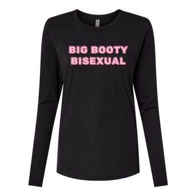 Big Booty Bisexual Baby Womens Cotton Relaxed Long Sleeve T-Shirt