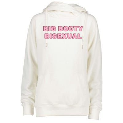 Big Booty Bisexual Baby Womens Funnel Neck Pullover Hood