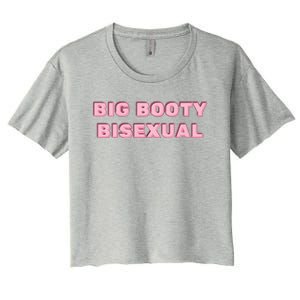 Big Booty Bisexual Baby Women's Crop Top Tee