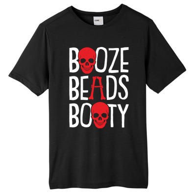 Booze Beads Booty Gasparilla Pirate Festival Jollyroger Gift Tall Fusion ChromaSoft Performance T-Shirt