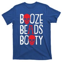 Booze Beads Booty Gasparilla Pirate Festival Jollyroger Gift T-Shirt