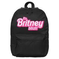 Britney Bitch 16 in Basic Backpack
