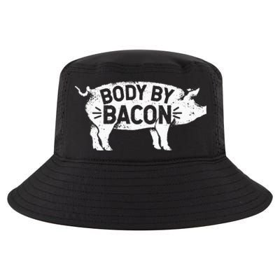 Body By Bacon For Low Carb High Fat Ketogenic Diet Cool Comfort Performance Bucket Hat