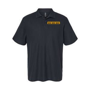 Box Box Box Formula Racing Radio Pit Box Box Box Softstyle Adult Sport Polo