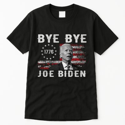Bye Bye Biden Funny Anti Biden Election Drops Out Tall T-Shirt