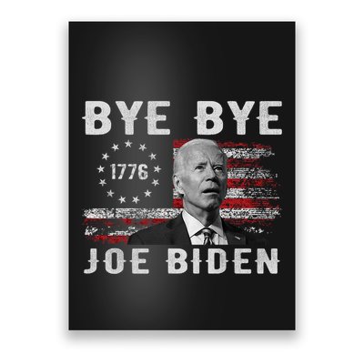 Bye Bye Biden Funny Anti Biden Election Drops Out Poster