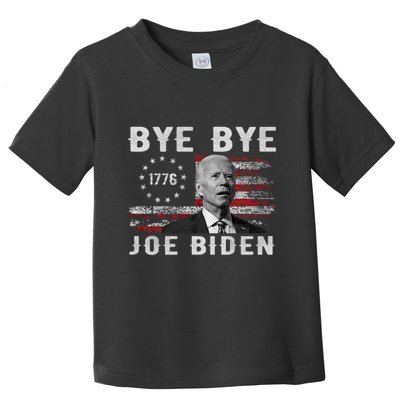 Bye Bye Biden Funny Anti Biden Election Drops Out Toddler T-Shirt