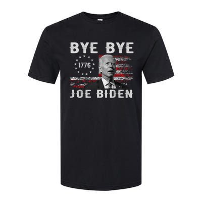 Bye Bye Biden Funny Anti Biden Election Drops Out Softstyle CVC T-Shirt