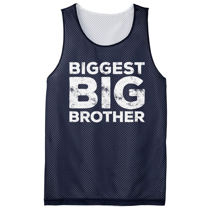 Biggest Big Brother Brother To Be Mesh Reversible Basketball Jersey Tank