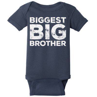 Biggest Big Brother Brother To Be Baby Bodysuit