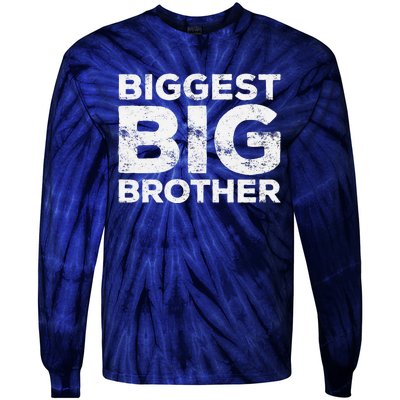 Biggest Big Brother Brother To Be Tie-Dye Long Sleeve Shirt