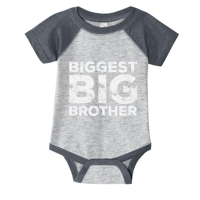 Biggest Big Brother Brother To Be Infant Baby Jersey Bodysuit