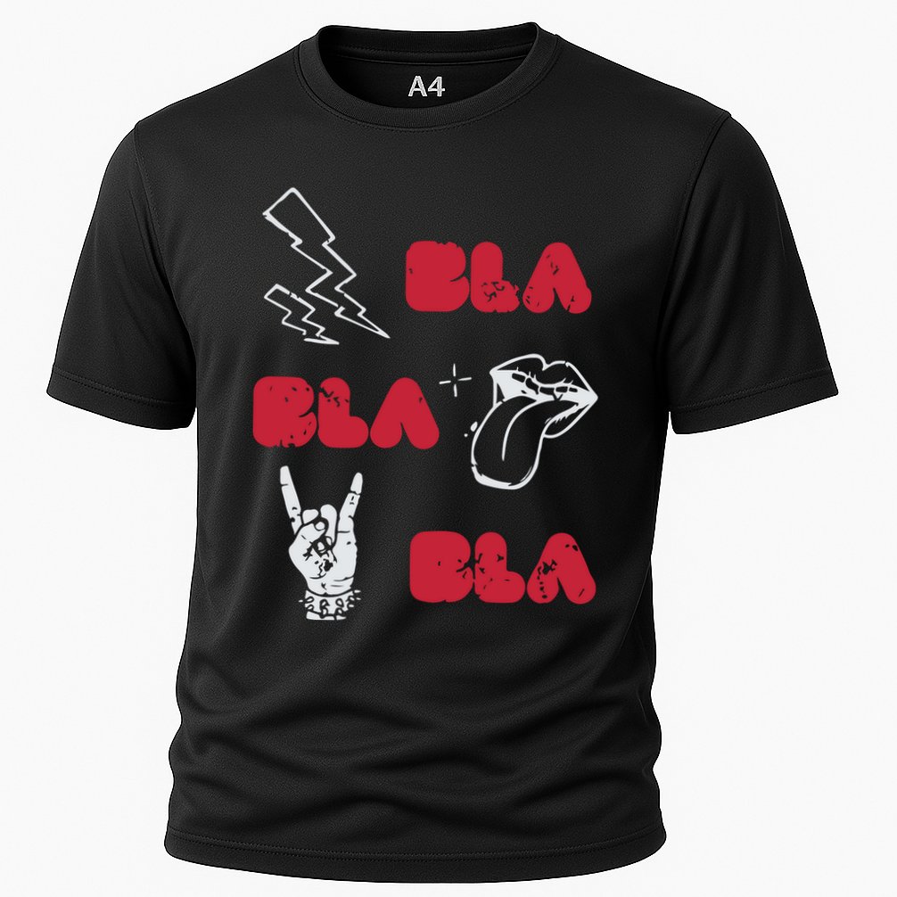 Bla Bla Bla Punk Rock Performance Shirt