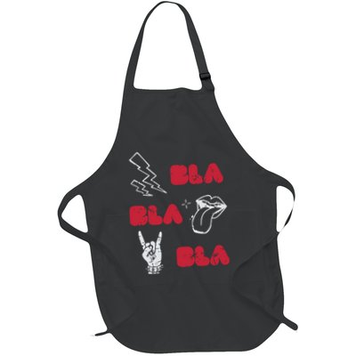 Bla Bla Bla Punk Rock Apron