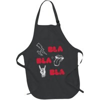 Bla Bla Bla Punk Rock Apron
