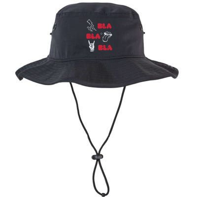 Bla Bla Bla Punk Rock Bucket Hat