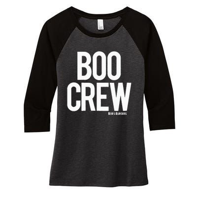 Bob's Burgers Boo Crew Women's Tri-Blend 3/4-Sleeve Raglan Shirt