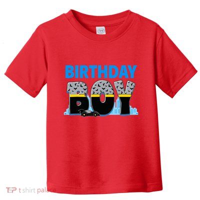 Birthday Boy Bat Family Party Decoration Toddler T-Shirt