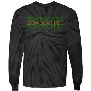 Bomboclaat Bomboclaat Bomboclaat Tie-Dye Long Sleeve Shirt