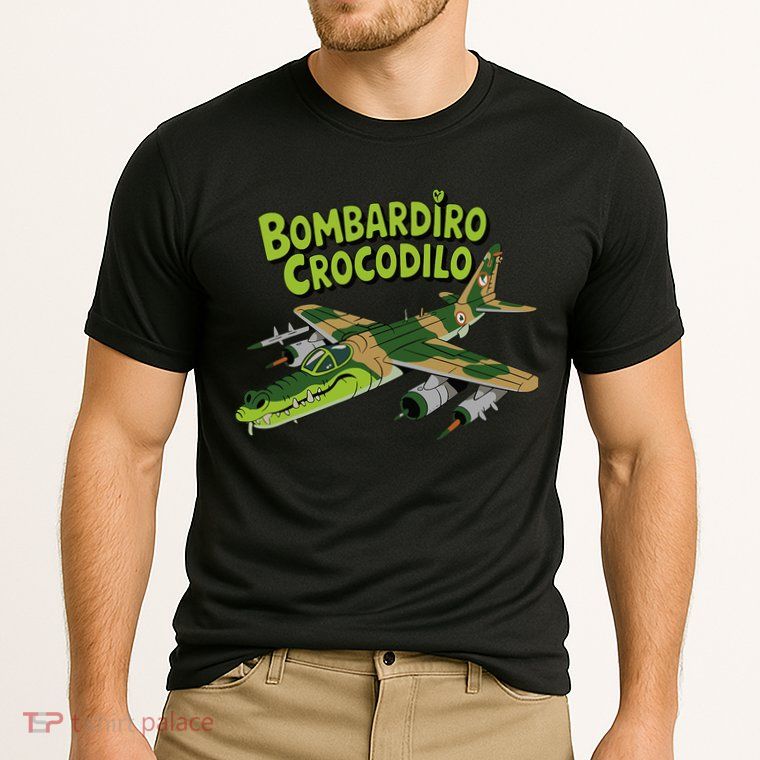 Boy Bombardilo Bombardier Crocodilo Italian Brainrot Performance Shirt