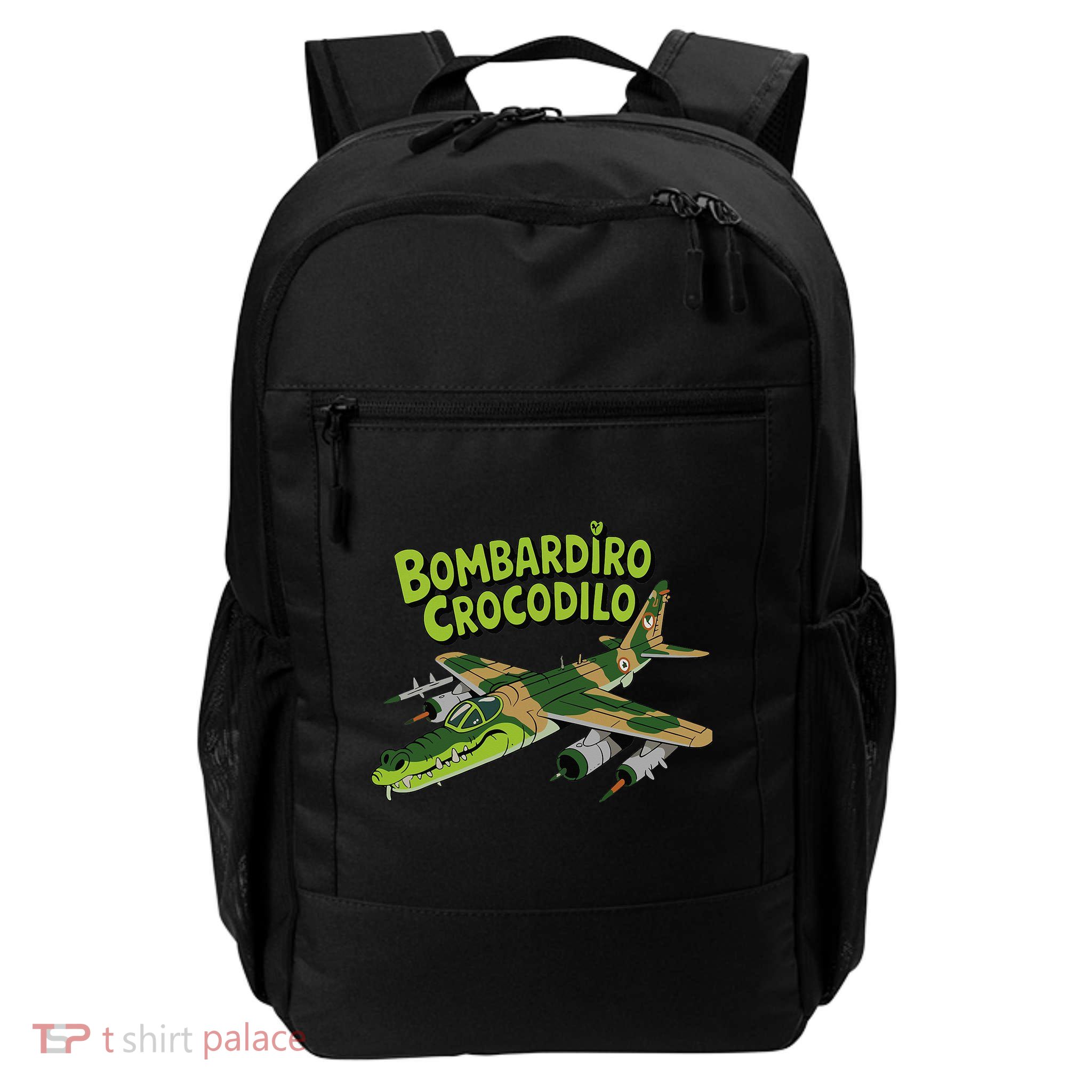 Boy Bombardilo Bombardier Crocodilo Italian Brainrot Backpack
