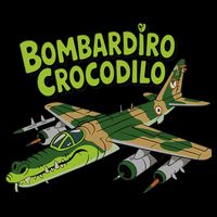 Boy Bombardilo Bombardier Crocodilo Italian Brainrot 7-Panel Snapback Hat