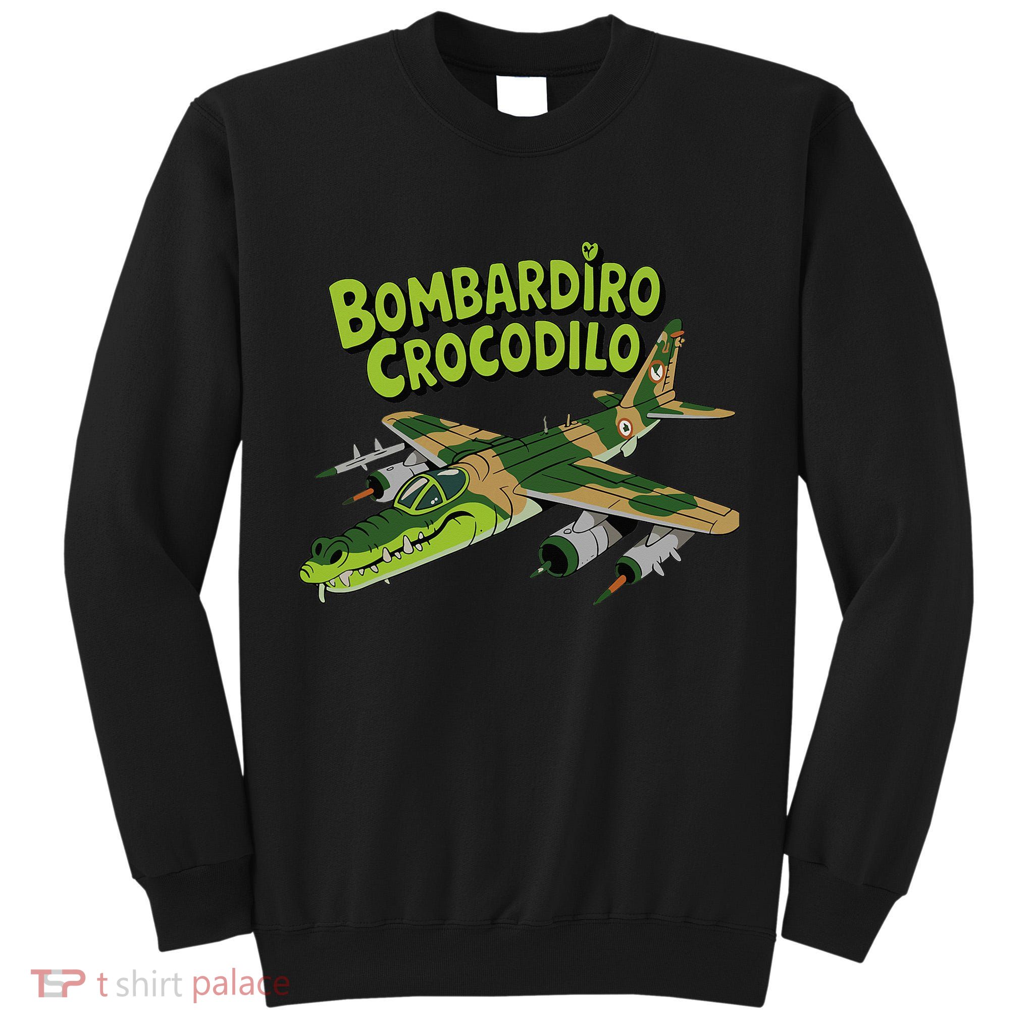 Boy Bombardilo Bombardier Crocodilo Italian Brainrot Tall Sweatshirt
