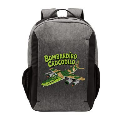 Boy Bombardilo Bombardier Crocodilo Italian Brainrot Vector Backpack