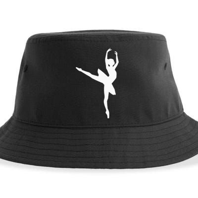 Ballet Ballerina Sustainable Bucket Hat