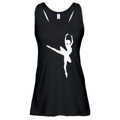 Ballet Ballerina Ladies Essential Flowy Tank