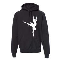 Ballet Ballerina Premium Hoodie