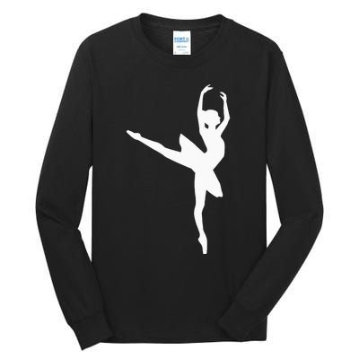 Ballet Ballerina Tall Long Sleeve T-Shirt