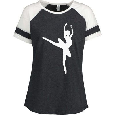 Ballet Ballerina Enza Ladies Jersey Colorblock Tee