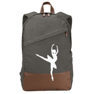 Ballet Ballerina Cotton Canvas Backpack