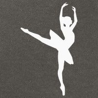 Ballet Ballerina Cotton Canvas Backpack
