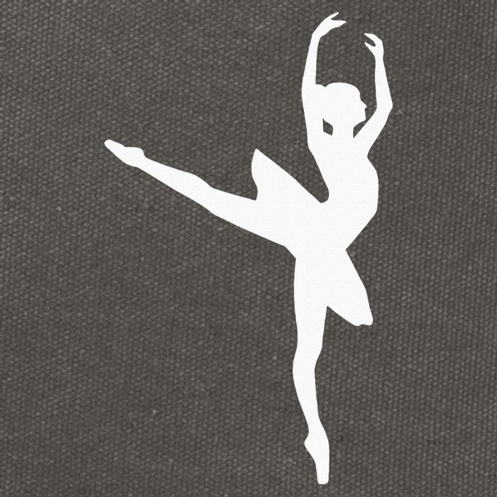Ballet Ballerina Cotton Canvas Backpack